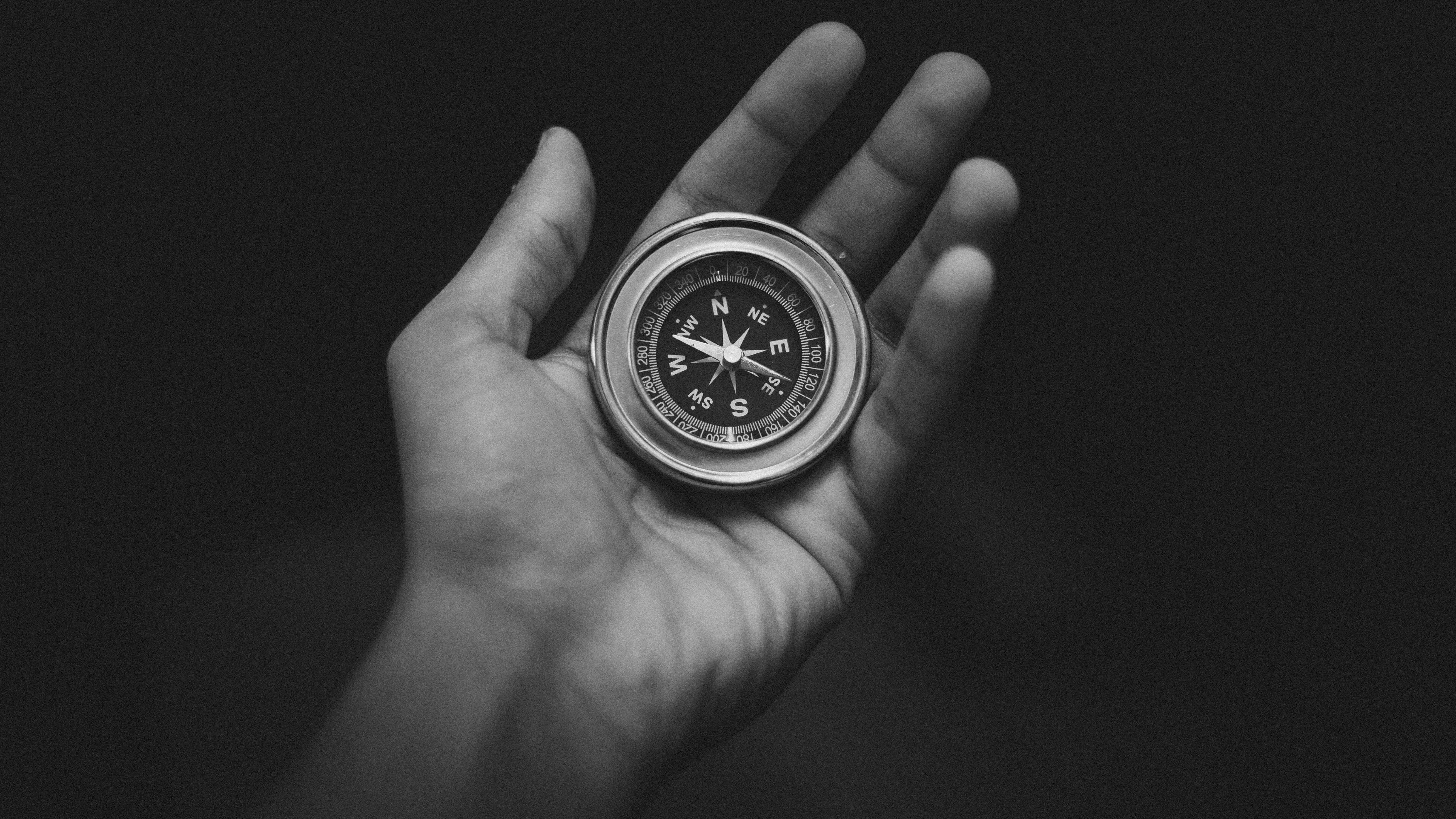 Compass On Hand 3203659